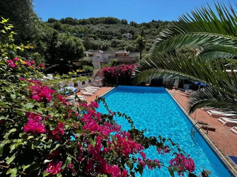 Un Paradiso A Sorrento Con Piscina 马萨鲁布朗斯 外观 照片